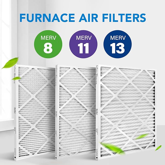 LotFancy 20x30x1 Air Filter MERV 11 6-Pack, Electrostatic Pleated AC Furnace - Image 8