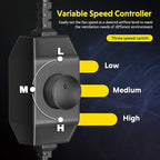 iPower 4 Inch 200 CFM Inline Duct Ventilation Fan - Image 5