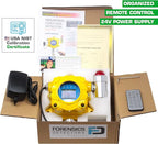 Hydrogen Gas Detector for Battery Room Monitoring by Forensics | Wall Mount - Image 6