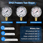 SINOCMP Hydraulic Pressure 3 Gauges Test Kit - Image 2