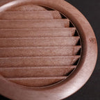 VENTS-US - 4" Brown Pack of 6 Plastic Round Vent Covers - Image 5