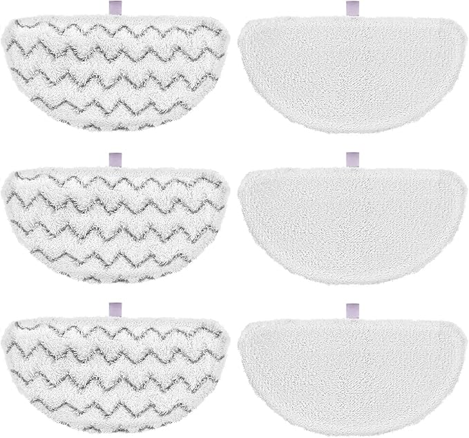 6 Pack 1940 for Bissell Steam Mop Pads for Bissell PowerFresh Steam Mop 1806 by AddtoYourCart