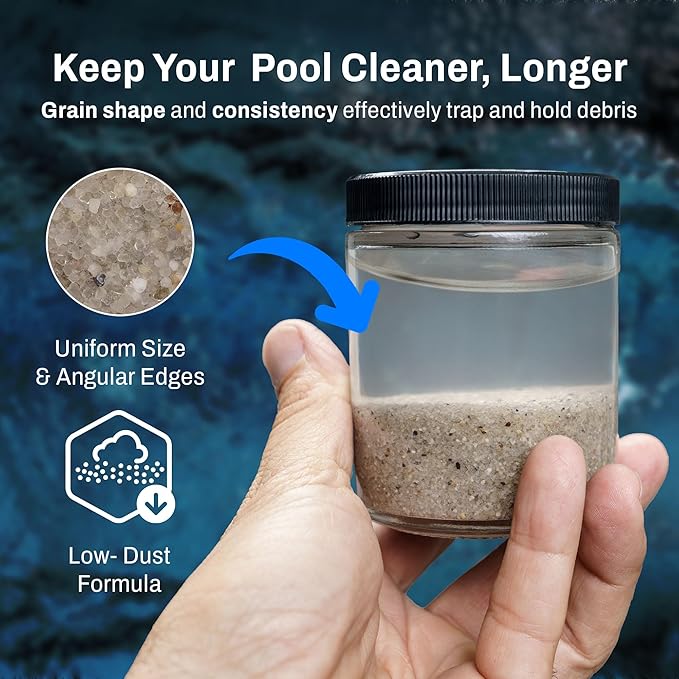 4-Pack Pool Filter Sand, Premium Filtration - Image 4