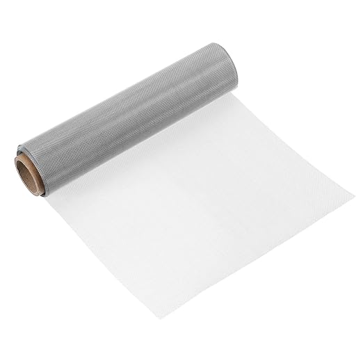 uxcell 30 Mesh 79" x 10" Woven Wire Mesh, 316 Stainless Steel Air Vent Filter - Image 7