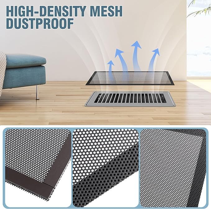 6 Pack Strong Magnetic Floor Vent Cover - Image 4