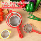 LemonRoad Set of 3 Stainless Steel Mesh Strainer 304 Fine Mesh Filters - Image 5