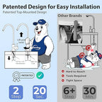 iSpring RCC7, NSF Certified, High Capacity Under Sink 5-Stage Reverse Osmosis - Image 5