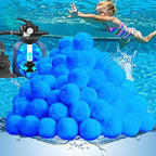 QwayHome 3.1 lbs Pool Filter Balls, Reusable Filter Sand Balls by QwayHome