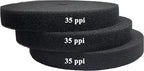 Aquarium Pond 5 Gallon Bucket DIY Bio Sponge Filter Media Pad Rounded 11x11 by Aqualexs