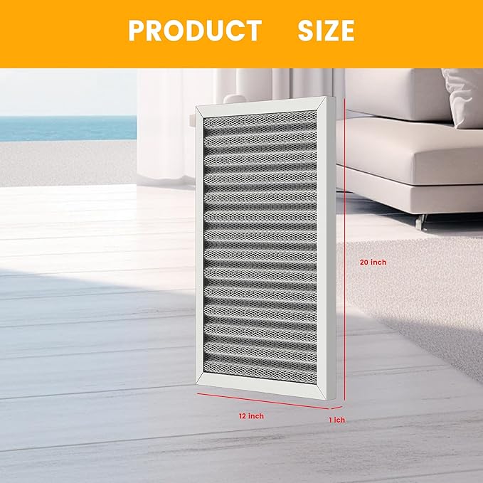 12x20x1 HVAC Furnace Air Filter, Lasts a Lifetime, the Last HVAC Filter You - Image 3