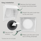 Vent Systems 8" Inch Exhaust Vent Cover - Image 4