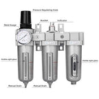 NANPU 1/2" NPT Industrial Grade 3 Stage Air Drying System - Image 2