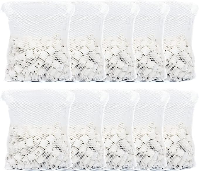 ALEGI Aquarium Premier Bulk Bio Ceramic Rings Filter Media by ALEGIAquarium