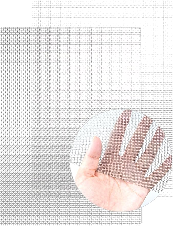 2 Pack Wire Mesh Screen 13.4'' x 9.5'' by TOYPOPOR