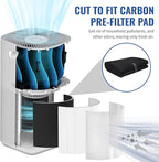 CFS Pack of 4, Universal Cut to Fit Carbon Pre-Filter Pad Roll - Image 4