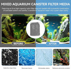 8 Oz Pro-C Mixed Aquarium Canister Filter Media Bag Compatible - Image 3