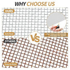 4 Pack 304 Wire Mesh Screen, 11.8"X8.2" Heat-Resisting Metal Mesh, 20 Mesh - Image 3