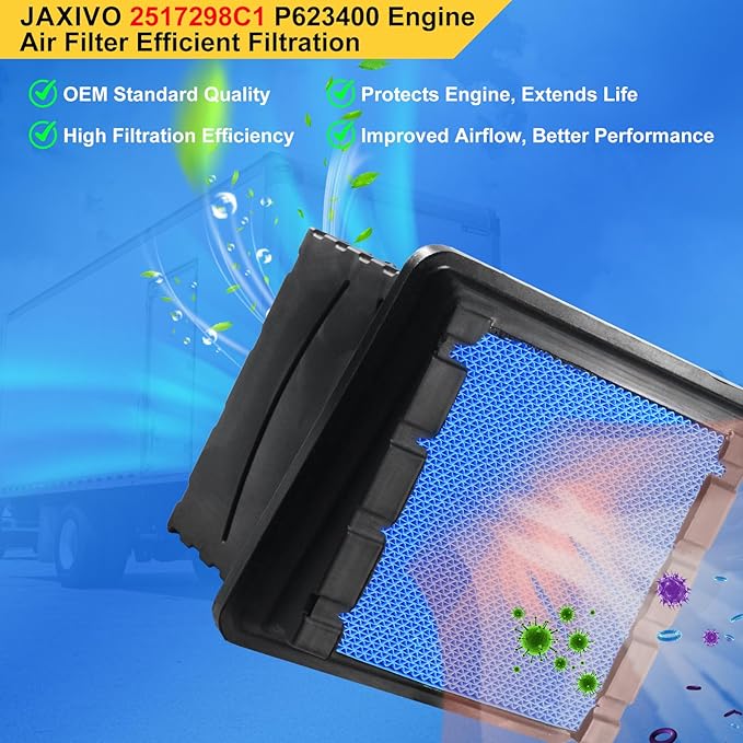2517298C1 Engine Air Filter for 08-18 International Durastar 4300 4300LP - Image 4