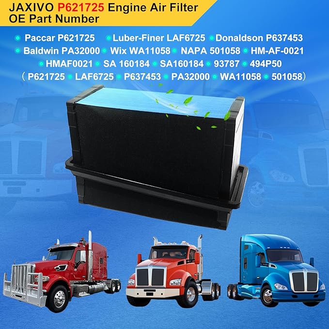 P621725 Engine Air Filter for 15-20 T680 T880, 15-20 Peterbilt 567 579 - Image 3