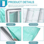 2 PCS MERV 14 Synthetic Pocket Air Filter Replacement - Image 2