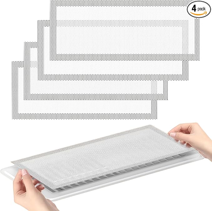 4 PCS Strong Magnetic Vent Covers-7"x11" Magnetic Air Vent Screen Mesh by Unknown