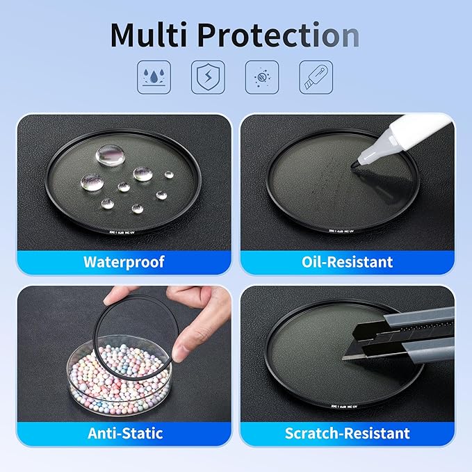 JJC 77mm Ultra Low Reflectivity UV Lens Protection Filter - Image 5
