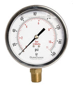4" Oil Filled Pressure Gauge by DirectMaterial