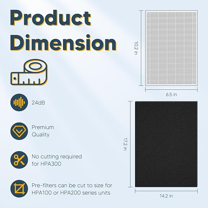 Improvedhand HPA300 HEPA Filter Replacement fit - Image 6