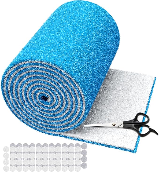 12x90 inches Air Vent Filters, Cut to Size MERV 8 Electrostatic Floor Vent by Demiwise