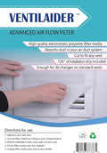 Complete Air Vent Filter Set 20" x 84" Electrostatic Media by Ventilaider