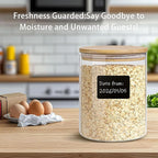 Glass Storage Jars Set Elegant Containers - Image 8