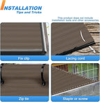 TANG Sun Shade Fabric Roll 8'x83' Shade Cloth - Image 5