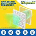 Maycold MERV 8 16x25x1 Furnace Air Filters, Pleated HVAC AC Filters, - Image 2