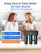 Waterdrop TSB-PF Under Sink Water Filter,  + - Image 9
