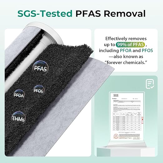 iSpring PFAS & Heavy Metals Removal 3-Stage Whole House Water Filter System - Image 2