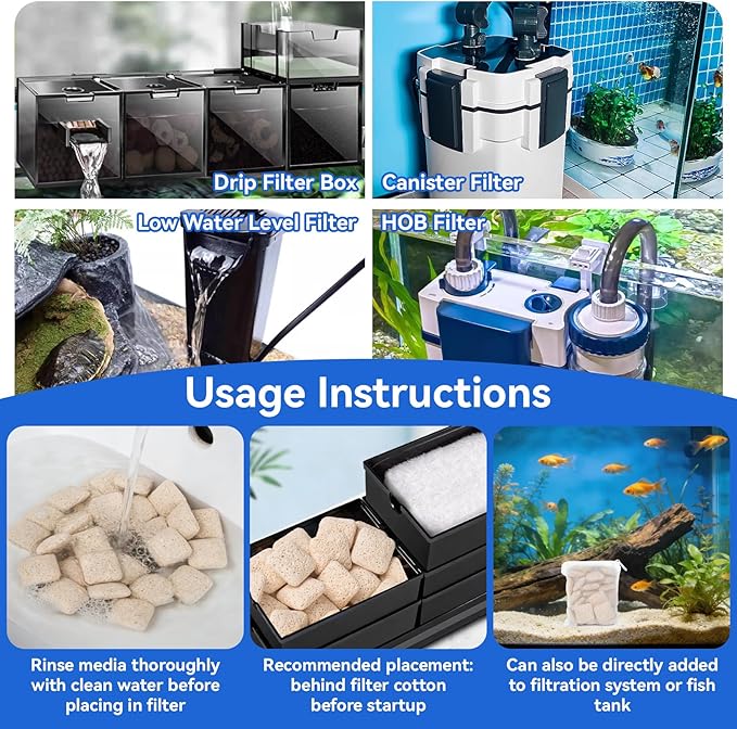Sukh Ceramic Bio Filter Media - 425g - Image 6