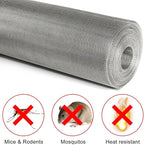 Stainless Steel Woven Wire Mesh 304 Stainless Steel Mesh Sheet, Heat-Resistant - Image 4