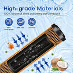 ICEPURE 5 Micron 20" x 2.5" Whole House Activated Carbon and KDF Water Filter - Image 3
