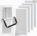 4-Pack 5"x11" White Powerful Magnetic Vent Covers by Unknown