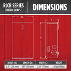 Red Lion RLCB07-230 3/4-HP 230-Volt VMC Control Box - Image 2