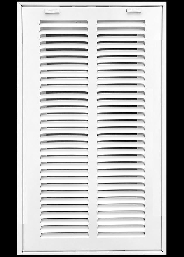 HVAC Premium 8 x 24 Duct Opening Steel Return Air Filter Grille, by HVACPremium