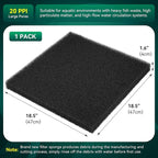 Borlech Aquarium Bio Filter Sponge Pad - Image 9