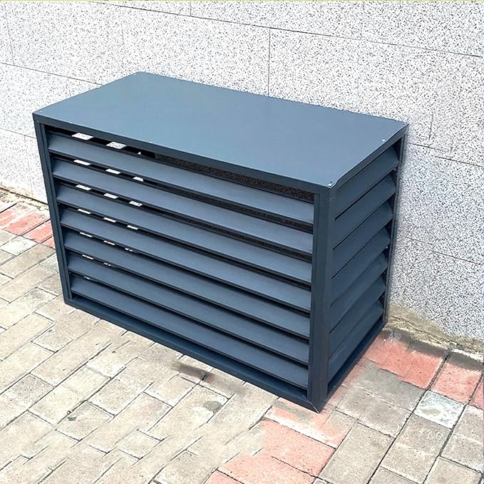 Pool pump covers for outside units, outdoor garbage can enclosures, aluminum by ZUGIATP