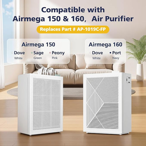 2 Sets 150 Filter Replacement for Coway Airmega 150 150 Air Purifier, 2 X HEPA - Image 2