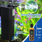 Aquarium U-V Filter for 10-40 gal, 132 GPH Swirl Turbo Design Submersible - Image 2