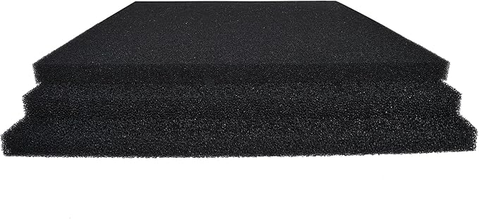 Hipanda 2 Pack Aquarium Bio Filter Sponge Pad 20"x20"x1", Bio Filter Media Foam - Image 4