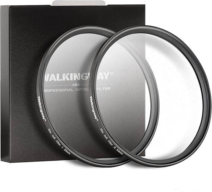 WalkingWay White Mist 82MM Soft Focus Filter Set by WalkingWay