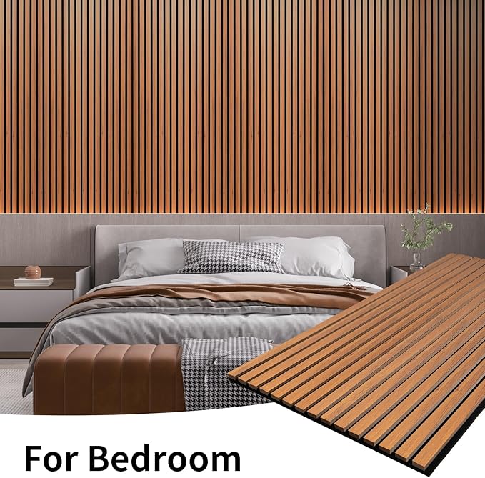 Wood Slat Wall Panel, 3D Soundproof Wall Panels, Large Acoustic Panels - Image 7
