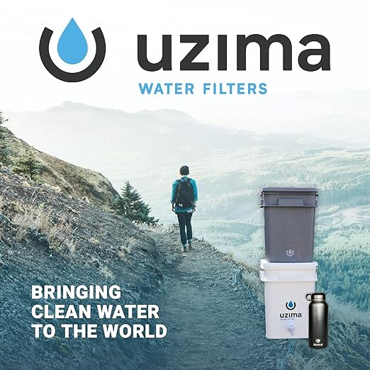 Uzima UZ-2 Camping Water Filter and Drinking Water Filter System, Portable - Image 6