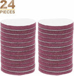 HARFINGTON 24pcs Scrubber Scouring Pads 500 Grits 4 Inch Drill Power Brush Hoop - Image 3